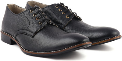 

Denill Genuine Leather Derby For Men(Black