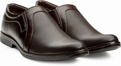 

Escaro Men's Formal Slip On For Men(Brown