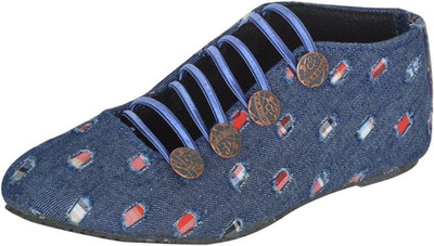 

Nayab Rugged Denim Casuals For Women(Multicolor, Blue