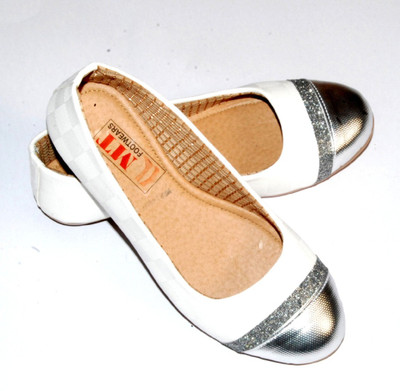

M.T. Casuals For Women(White, White and silver