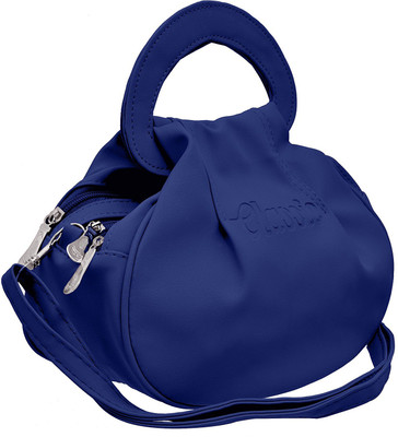 

BUY FOR CHANGE LLP Women Casual Blue PU Sling Bag
