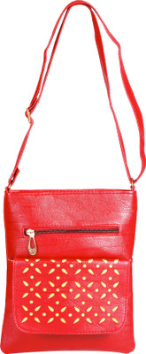 

Howdy Women Casual Red PU Sling Bag