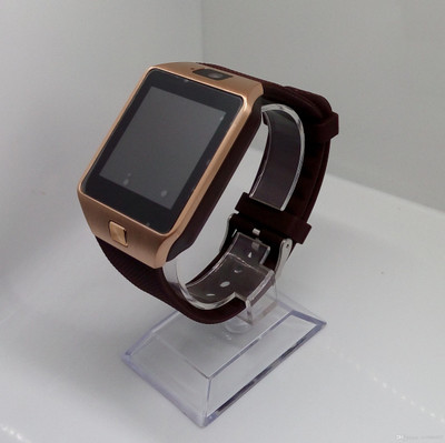 

HOC UHO_736H_DZ09_mi 4G smart watch with camera, memory card and sim card support and fitness tracker Smartwatch(Black Strap XL)