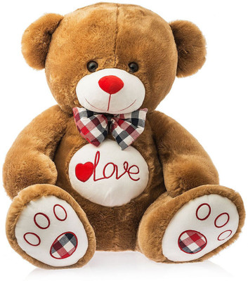 

Dimpy Stuff Dimpy Bear W/Love Emb. Brown - 40 cm(Brown)