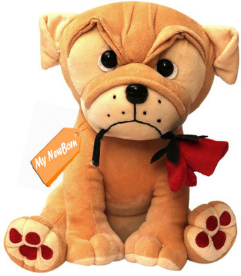 

My New Born Original, Premium Quality, Non-Toxic Super Soft Plush Hanging Stuff Toys (For All Age Groups) - 32 cm(Brown)