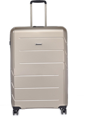 

Teakwood Trolley Bags Check-in Luggage - 30 inch(Silver)