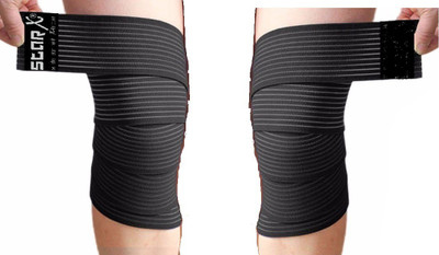 

Star X Knee band multipurpose Knee, Calf & Thigh Support(Black