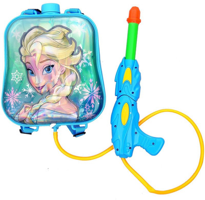 

Zest 4 Toyz Pressure Water Gun Pichkari with Tank, Holi 1.25 Litre - Frozen Princess(Multicolor)