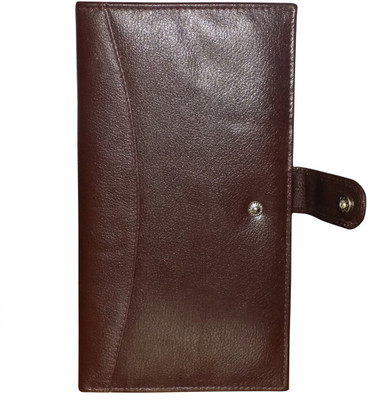 

Style 98 Men Brown Genuine Leather Document Holder(8 Card Slots)