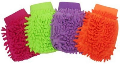 Zoby SKB-Vehicle cloth-4 Regular Sponge(Pack of 4)
