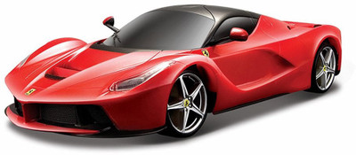 

Bburago Ferrari LaFerrari, Diecast Scale Model Car, Scale 1:18, Color - Red(Red)