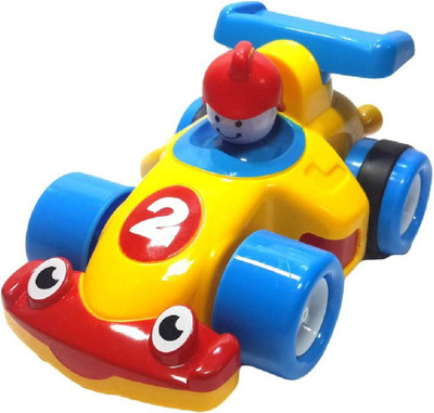 

M-Alive F1 Cars Wind up Toy Set Unbreakable Quality Non-Toxic Material Bright Attractive Colors(Multicolor)