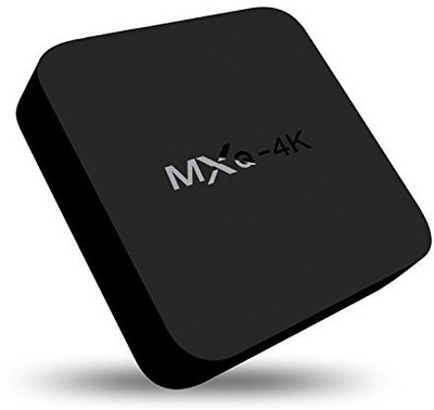 

TSV MXQ 4K Ultra HD Android TV Box Streaming Media Player 7.5 DVD Player(Black)