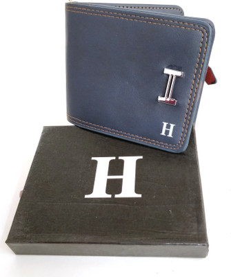 

TREND ZONEX Men Blue Genuine Leather Wallet(10 Card Slots), Multi colour