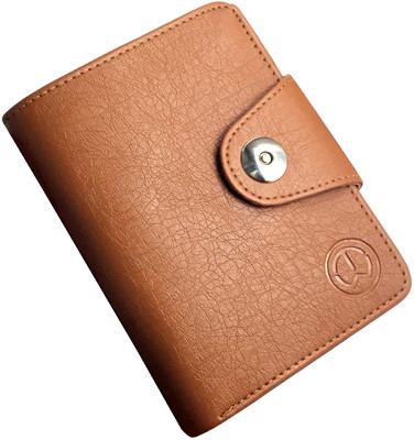 

SA Enterprises Girls Casual Tan Artificial Leather Wallet(9 Card Slots)