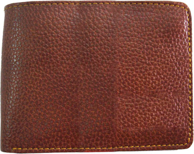 

Unique Collection Boys Tan Genuine Leather Wallet(10 Card Slots)