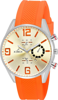 

ADIXION 2302A10 New fluorescent color silicone Stainless Steel Youth Watch Watch - For Boys & Girls