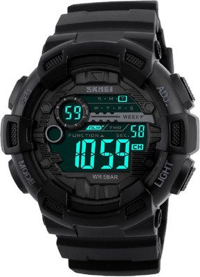 

Skmei 1243 Black Chronograph Digital Watch - For Men