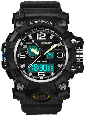 

Sanda 0742 The Armour Sport Digital And Analog Watch Watch - For Men