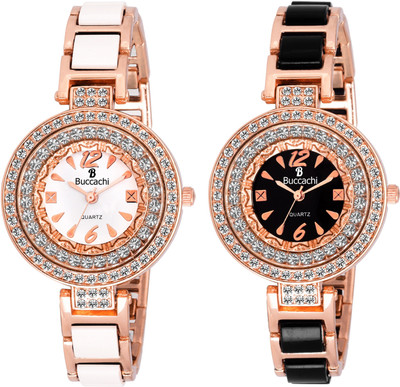 Buccachi B-1036W-1036B Watch - For Women