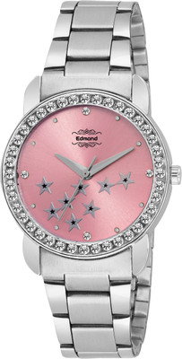 

EDMOND BEAUTIFUL ANALOG WATCH FOR WOMEN AND GIRLS IN PINK ED -037 ED 037 Watch - For Girls