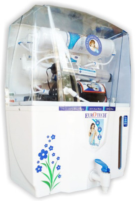 

EUROTECH CROWN 9 RO+UV+UF+TDS 9 L RO + UV + UF + TDS Water Purifier(White)