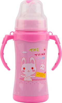 

Kidoyzz 180 ML Thermal Insulation Stainless Steel Water and Milk Baby Feeding Bottle KDP9BTL002 - 180 ml(Multicolor)