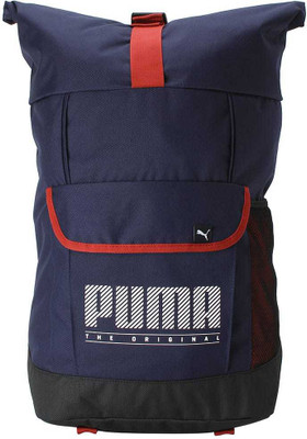 Puma Sole Backpack Plus 21 L Backpack(Blue), Peacoat