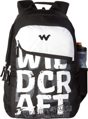 

Wildcraft WC 3 Wild 35 L Backpack(Black, White), Typo_blk