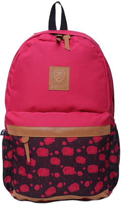 

Zwart MACY 18 L Backpack(Pink), Pink & tan