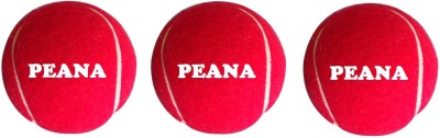 

PEANA 3 PIECES RED CRICKET TENNIS BALLS Tennis Ball(Pack of 3, Red)