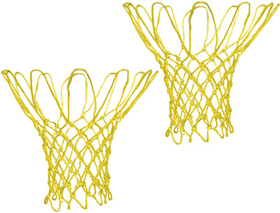 

Grazzo Strong Durable Match Practice Yellow Basketball Ring(5 Basketball Size With Net)