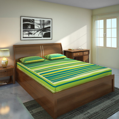 

@home by Nilkamal Engineered Wood King Box Bed(Finish Color - Walnut)