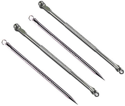 

Out Of Box Stainless Steel Blackhead Remover Needle(Pack of 4)