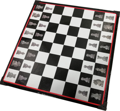 

TryViz Tournament Chess set with Wooden Chess board Game With Solid Plastic Pieces And LUDO- Ideal for Professional Chess Players (Size - Large) … Board Game