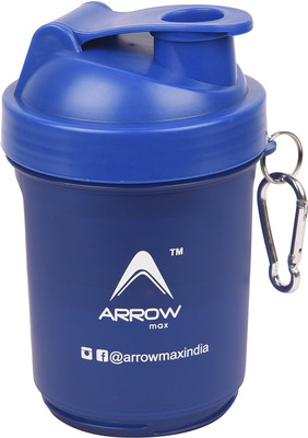 

Arrowmax Shaker for Gym and Regular Use 400ML Model (SMART) , Multicolor By Krasa 400 ml Shaker(Pack of 1, Green), Blue