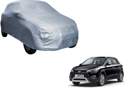 Shivonic Car Cover For Hyundai i20 Active (Without Mirror Pockets)(Silver, For 2016, 2017 Models)