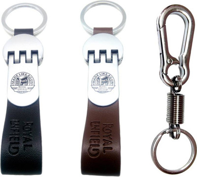 

MGP Fashion Royal Enfield Spiring Hook Combo Key Chain(Multicolor)