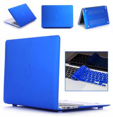 Robustrion Front & Back Case for MacBook Air 13" (A1369 / A1466)(Blue, Laptop Case)