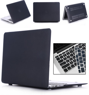 Robustrion Front & Back Case for MacBook Air 13" (A1369 / A1466)(Black, Laptop Case)