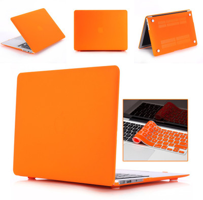 Robustrion Front & Back Case for MacBook Pro 13" (A1278)(Orange, Laptop Case)