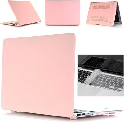 Robustrion Front & Back Case for MacBook Air 13" (A1369 / A1466)(Pink, Laptop Case)