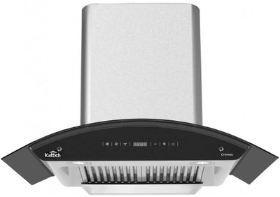 Kattich Croma 75 Wall Mounted Chimney(silver 1300 CMH)
