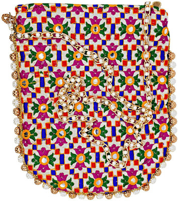 

Bagaholics Casual Multicolor Clutch