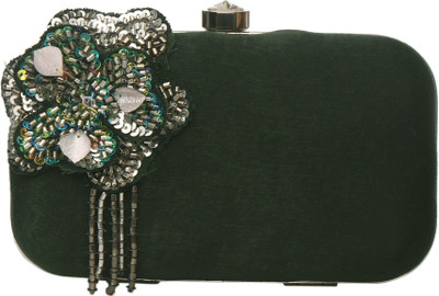 

MONOKROME NEW YORK Casual Green Clutch