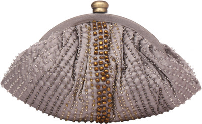 

Monokrome new york Party Grey Clutch