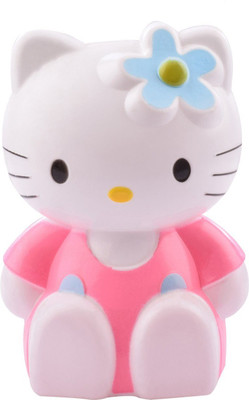 HALO NATION Cartoon Character Small Piggy Bank/Money Saving Bank for Kids Hello Kitty Coin Bank(Pink, White) available at flipkart for Rs.199