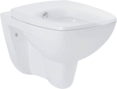 

Hindware Extended Water Closets WM ENIGMA Integrated Jet Flush 92501 (Starwhite) Western Commode(Starc White)