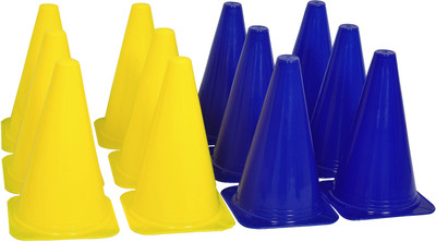 

Grazzo Cone Marker Pack of 12(Blue, Yellow)
