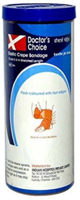

Doctors choice Elastic Crepe Bandage, 15cm x 4m Crepe Bandage(4 cm)